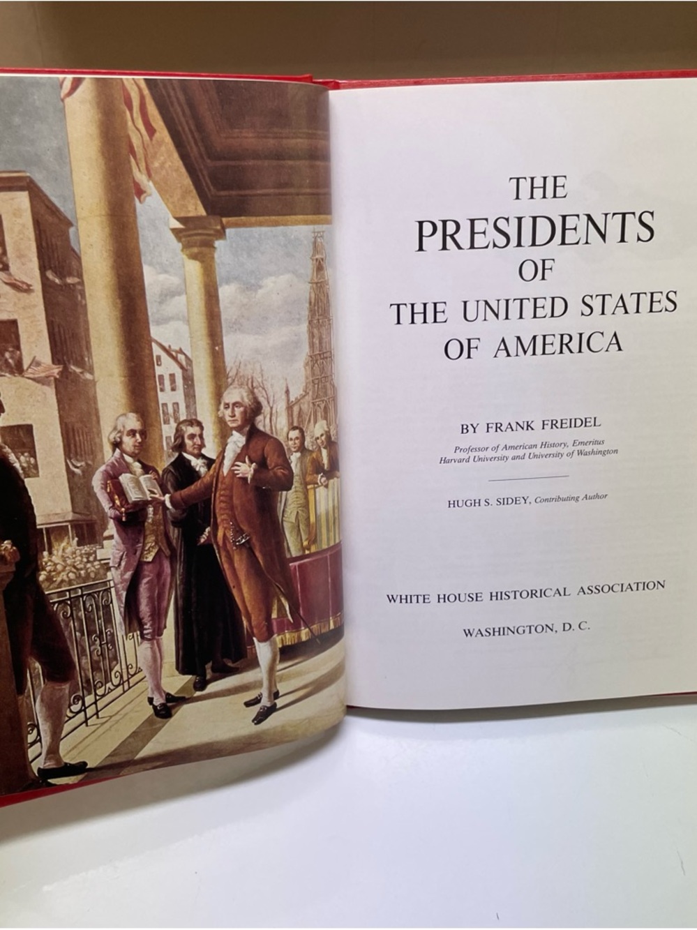 The Presidents Red Hardcover Book - Picture 4 of 8